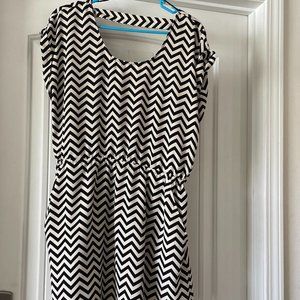 Candies Striped dress with pockets